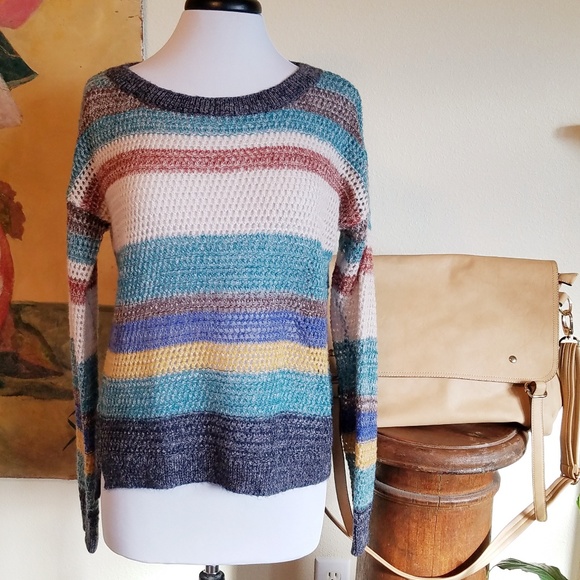 Fun Open Weave Sweater - Picture 2 of 5